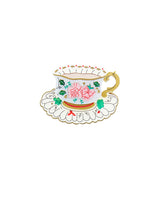 Fancy a Spot of Tea? Brooch