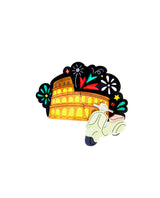 Festa in Rome with my motorino Brooch