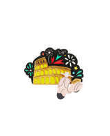 Fireworks in Rome with my motorino Brooch