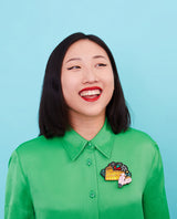 Fireworks in Rome with my motorino Brooch