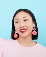 Flamingo Floaty Earrings