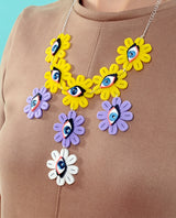 Flowers-are-watching-statement-necklace-la-vidriola-abstract-life