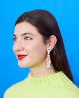 Funky Lava Lamp Ghosties Earrings