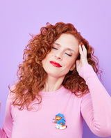 Garfield Hates Mondays Brooch