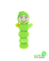 Glow in the Dark Glo Worm Brooch