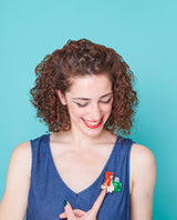 Going to Visit Granny! Brooch -interactive-