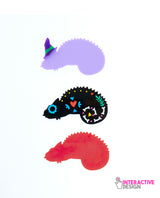 Halloween Party Inserts for Chameleon Brooch