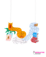 Hamster Slide Home Fair Fun! Necklace -interactive-