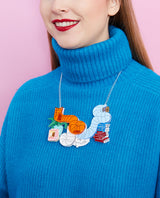 Hamster Slide Home Fair Fun! Necklace -interactive-