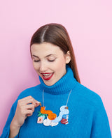 Hamster Slide Home Fair Fun! Necklace -interactive-