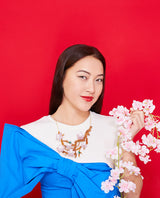Hanami Cherry Blossom in Bloom Necklace