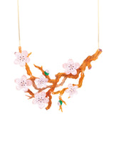 Hanami Cherry Blossom in Bloom Necklace