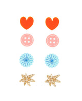 Happy Stud Pack Earrings