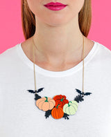 Harvest-party-necklace-la-vidriola-plastic-jewellery-halloween-detail