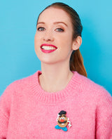 Hello Potato Head Brooch