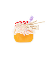 Home-made Apricot Jam Brooch