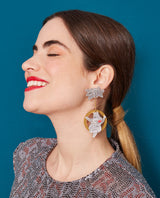 Hypnotizing Hippo Aerial Performer Earring