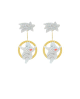 Hypnotizing Hippo Aerial Performer Earring