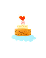 I love cake! Brooch