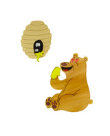 I love my Honey! Set Brooch