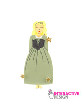Interchangeable-Princess-dresses-brooch-interactive-far-far-away-la-vidriola-detail1