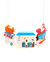 Japan Streetside Cuisine statement Necklace