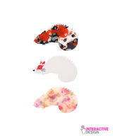 Japan Travels Inserts for Chameleon Brooch