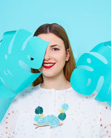 Jungle Inserts for Chameleon Necklace