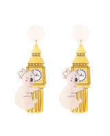 Koala-Big-Ben-Earrings-Bon-Voyage-collection-la-vidriola-detail