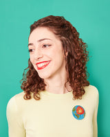 Layers of the Earth Brooch