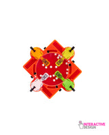 Let’s Play Hungry Hungry Hippo Brooch -interactive design-