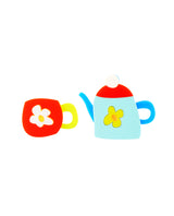 Let’s play tea-sets! set Brooch
