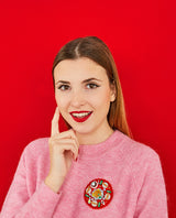 Let’s set the Christmas Table Brooch