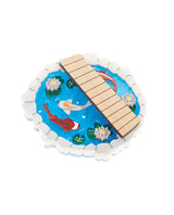 Little Koi Pond statement Brooch