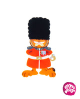 London Royal Guard Garfield Brooch -Flocked-