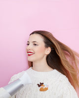 Long Luscious Doggy Locks Brooch