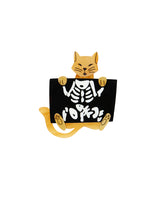 Look at my Cat’s X-Ray! Brooch