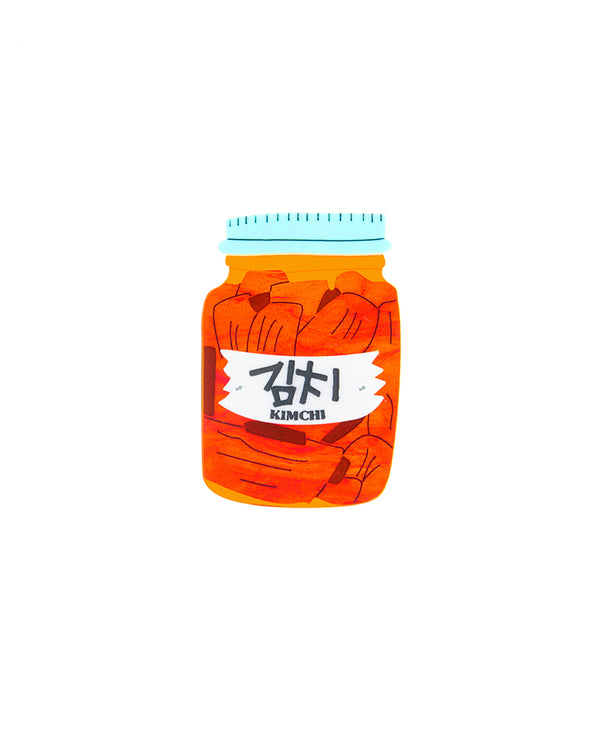 Making Kimchi in a Jar Brooch