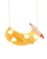Making-heart-cookies-necklace-Be-my-Valentine-collection-la-vidriola-detail
