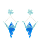 Making my Origami Art Earrings