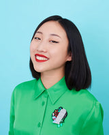 Mamma Mia, Fireworks in Pisa! Brooch