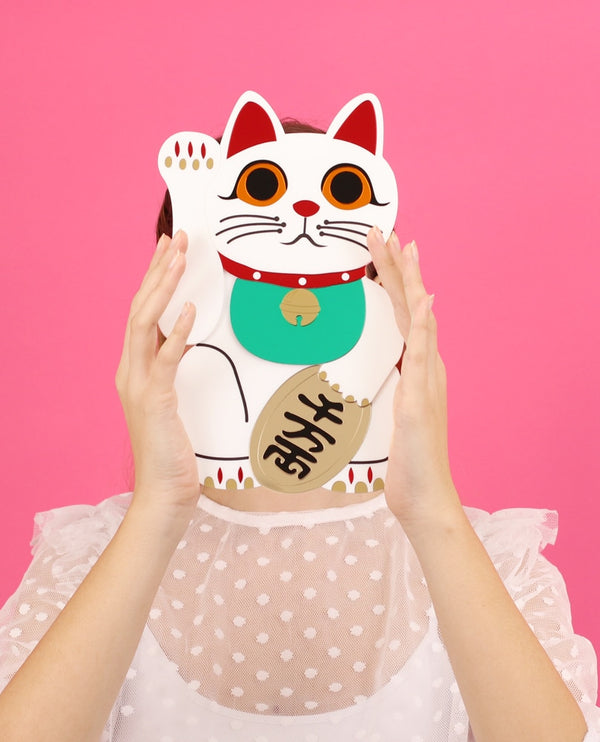 Maneki-neko-cat-wall-decort-Christmas-2020-la-vidriola-home-product-2