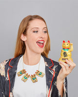 Many Many Maneki Nekos Necklace