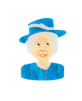 Marble Effect Queen Brooch