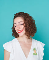 Marble Effect Queen Brooch