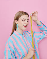 Measuring Tape Earrings