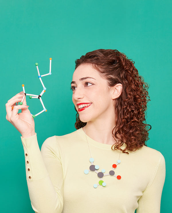 Molecule Structure Necklace