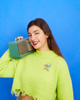 Monster Mix and Mash Tape Brooch