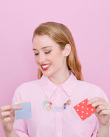 Mr. Snuffles the Patchwork Bunny Necklace