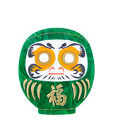 My Beautiful Daruma Doll Brooch - interactive_